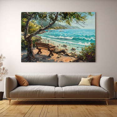Oil Painting of Ocean